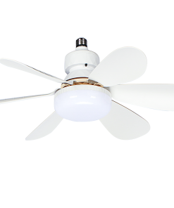 LÁMPARA LED C/ VENTILADOR 12W RED+